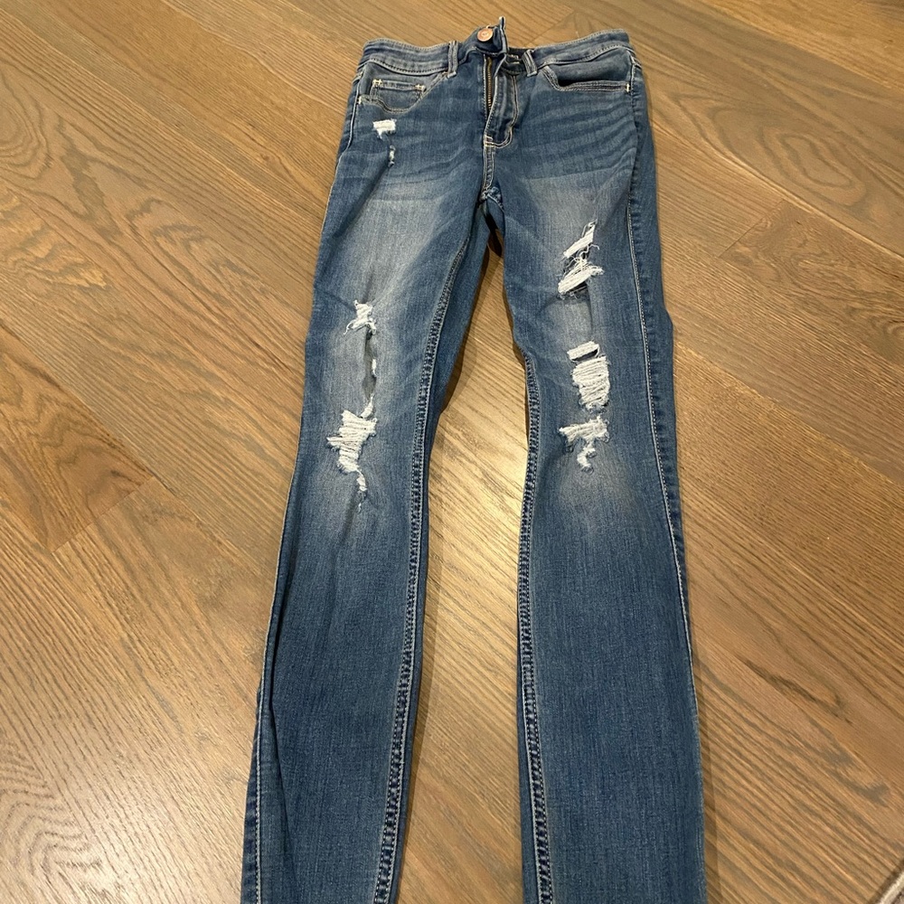 Holister ripped jeans